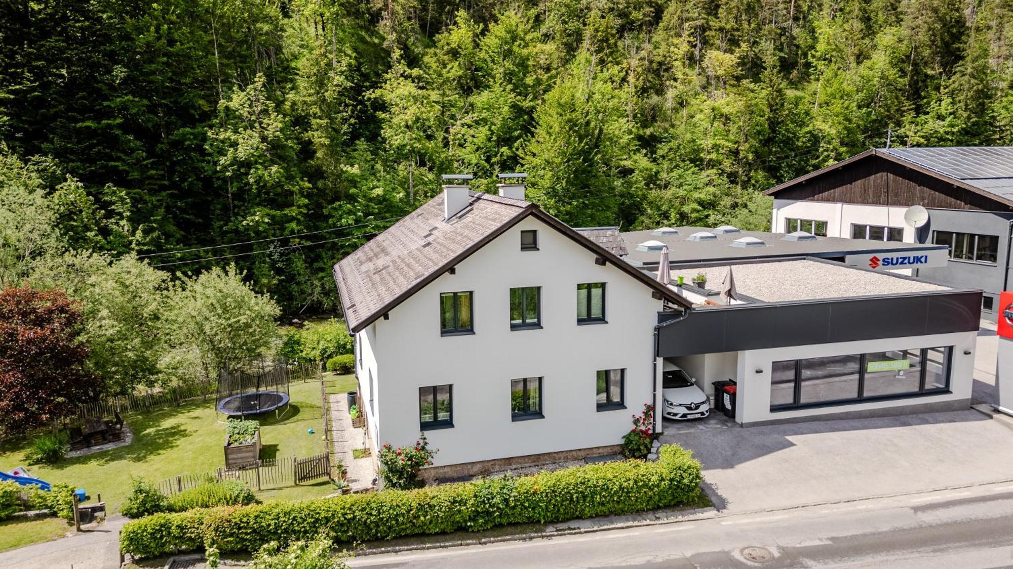 Ferienwohnung Traunplatzl バート・アウスゼー エクステリア 写真
