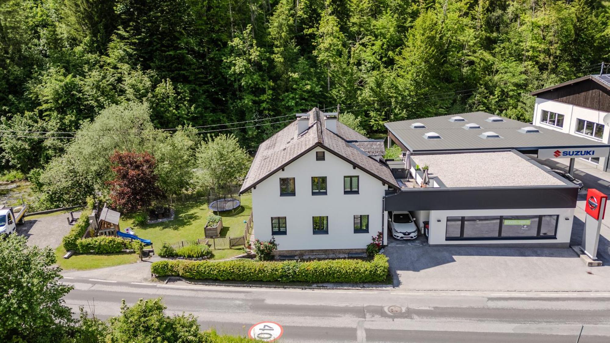 Ferienwohnung Traunplatzl バート・アウスゼー エクステリア 写真