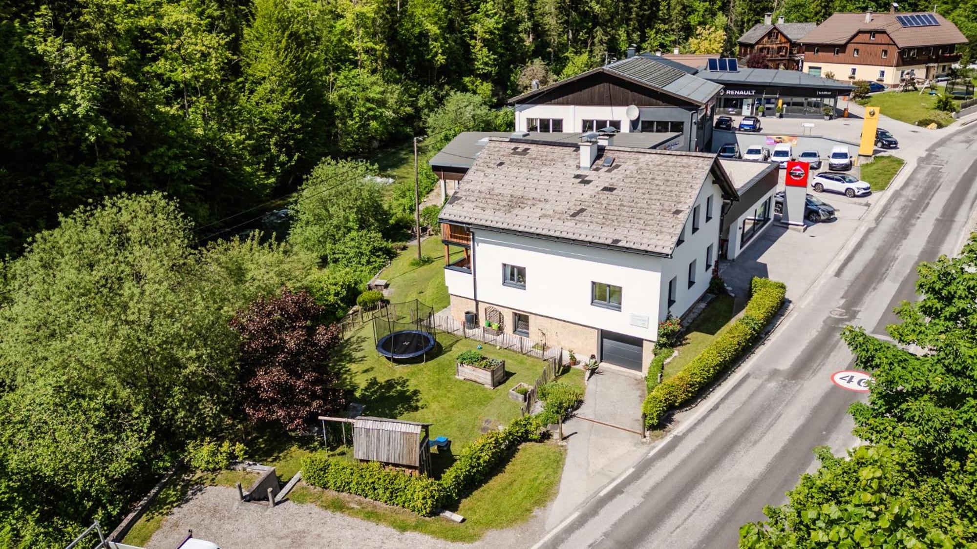 Ferienwohnung Traunplatzl バート・アウスゼー エクステリア 写真